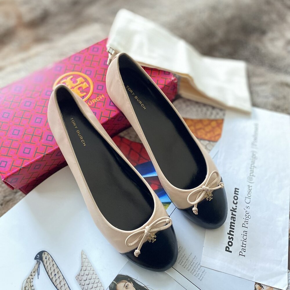 Tory Burch Cap-Toe Ballet Flat